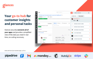 Glances offers a one-stop view of data and notifications from several apps - all available at one glance.